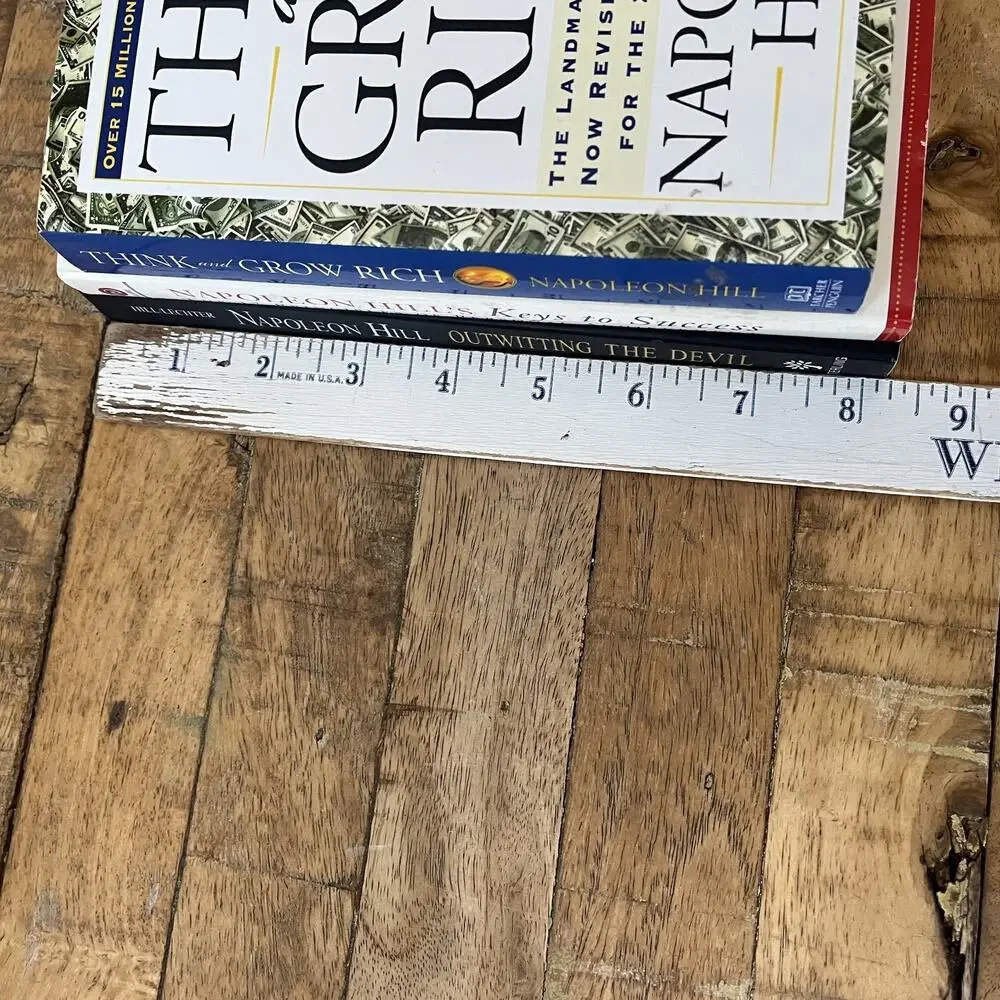 Napoleon Hill Business and Self-help Book Lot of 3
